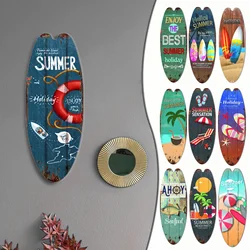 Surfbrett Holz schild Festival Bar Zimmer Home Party Dekor lässig Home Wand dekoration Vintage Holz druck Zeichen Strand Stil hängen