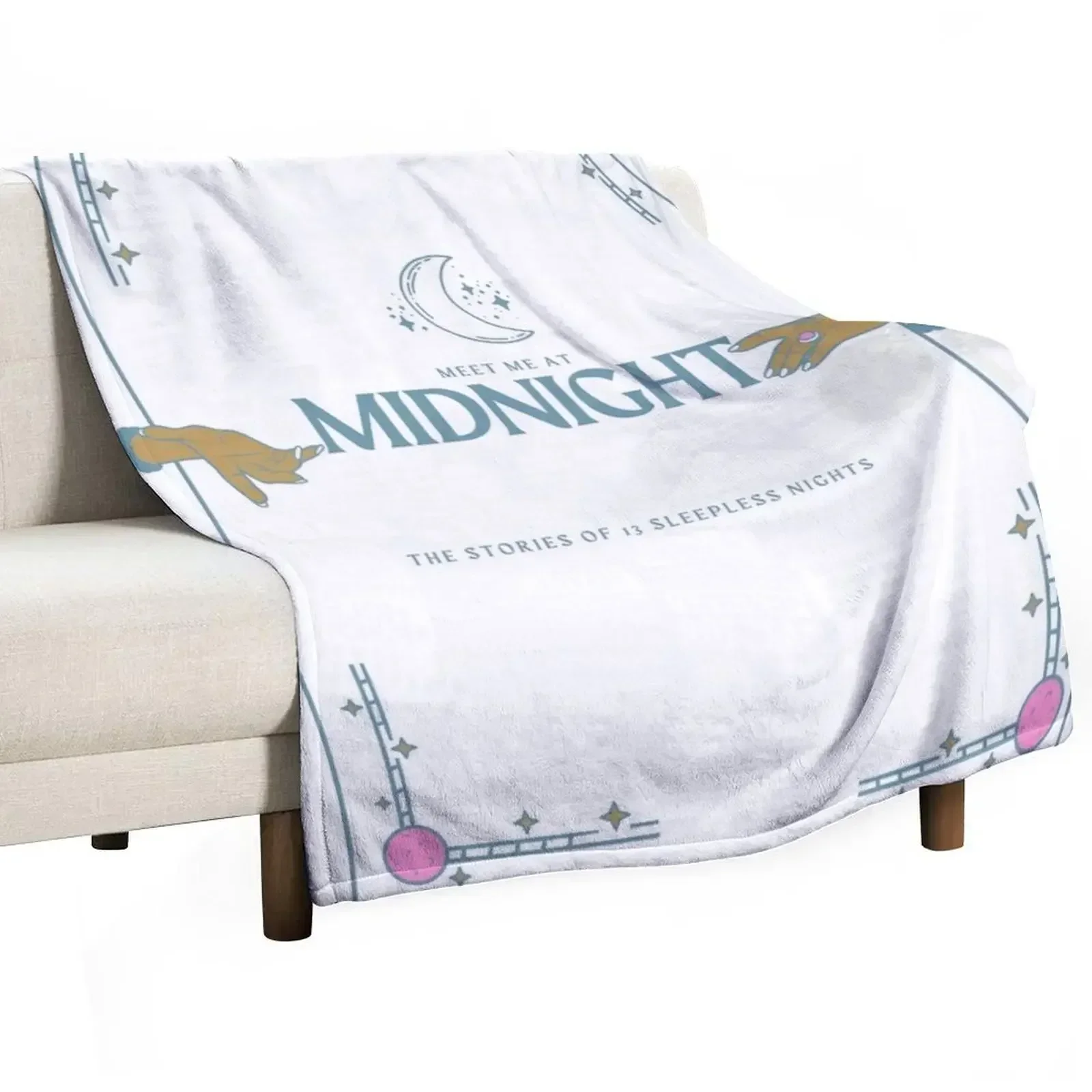 

meet me at MIDNIGHT Throw Blanket Moving Picnic warm winter Blankets