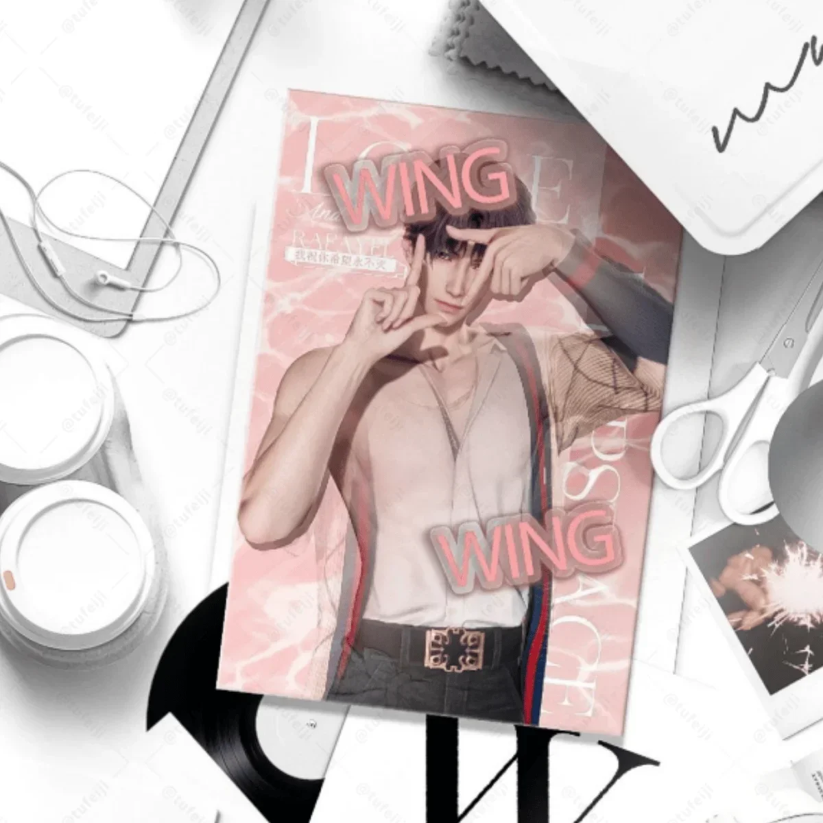 Anime Cosplay Raster Card, Amor e Deepspace, Sylus, Rafayel, Zayne, Felix, Jogo Variável, Ornamento, Xmas Gift Acessórios