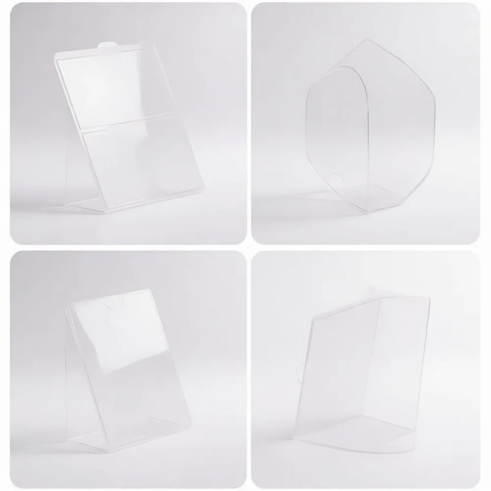 Self Adhesive Clear Label Sleeve Transparent Plastic Protector Pouch For Warehouse Bin Shelf Marker Office Storage Tool