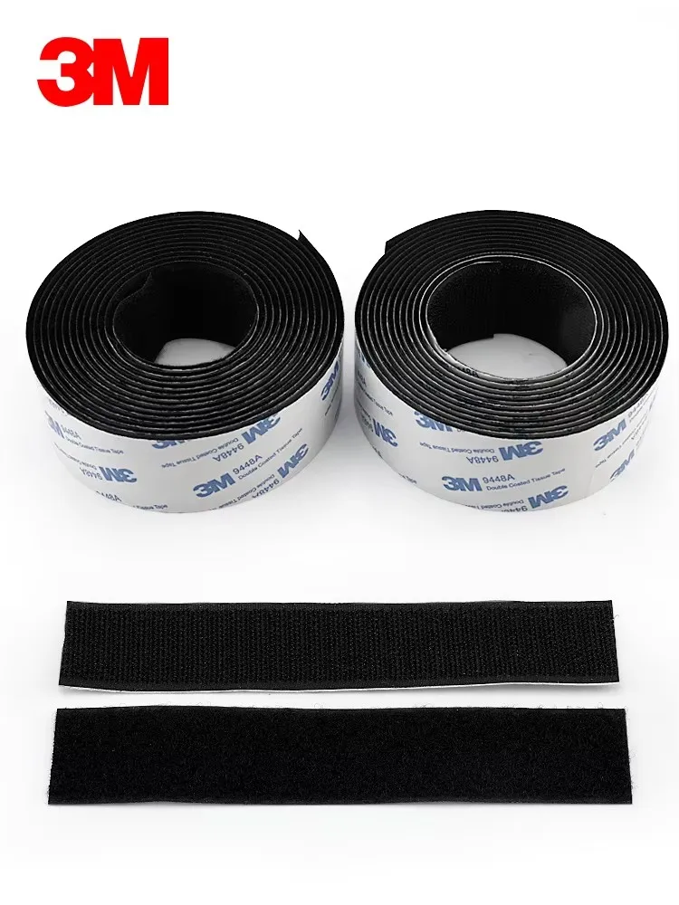 3M Loop Hook Tapes, Double-Sided Self Adhesive Tape, Strong, High Viscosity, No Trace, Hook Surface Stickers, Adhesive Fixation