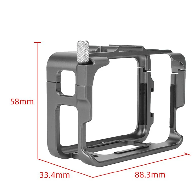 【Получшенные предложения】Клитка для камеры, защитный чехол для камеры от падения для Insta360 Ace/Ace Pro, чехол с рамкой, быстросъемный чехол с креплением