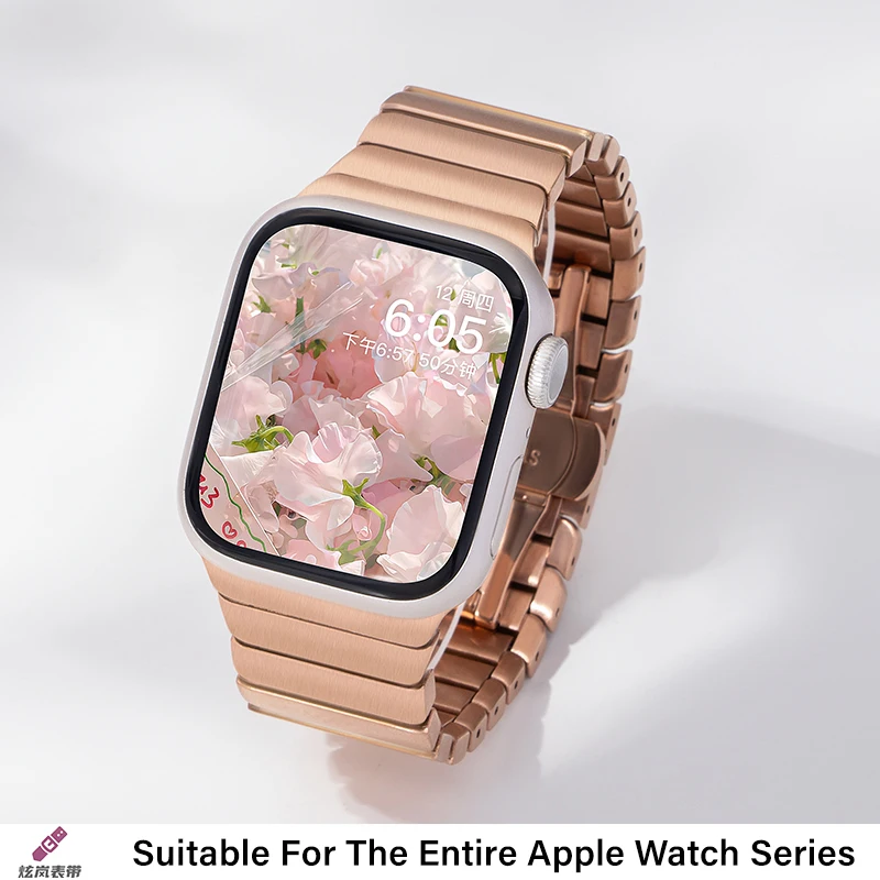 Metalowy pasek do Apple Watch Ultra 49mm 10 46mm 42mm 9 8 7 45mm 41mm Bransoletka do iWatch serii 6 5 4 SE 44mm 40mm 38mm