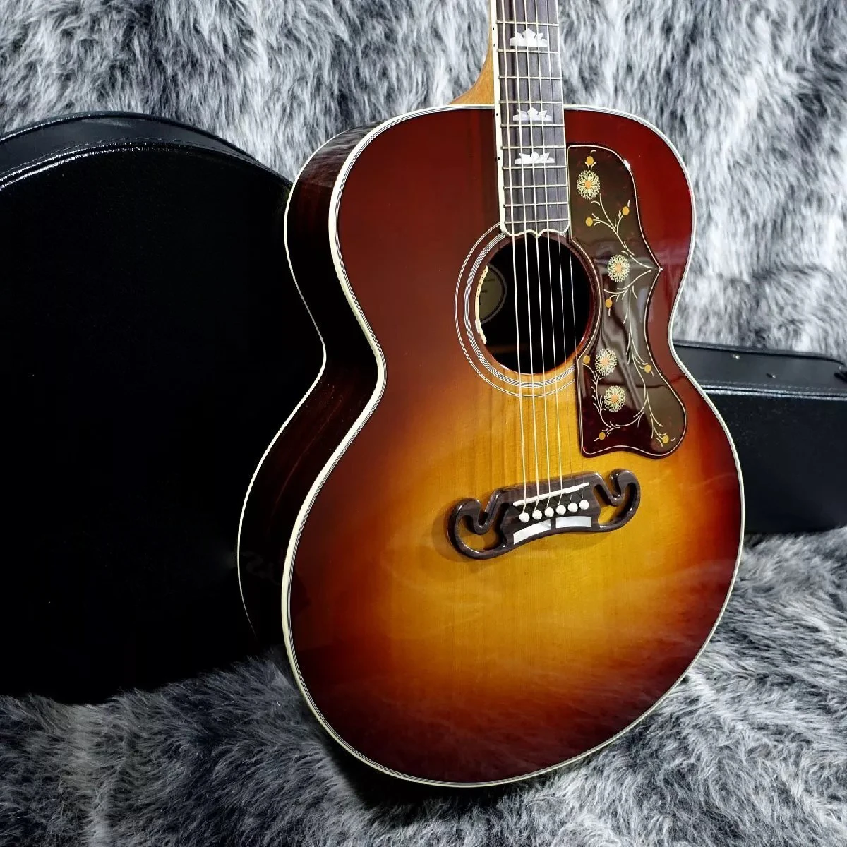 SJ 200 Standard Rosewood Rosewood Burst Acoustic Guitar