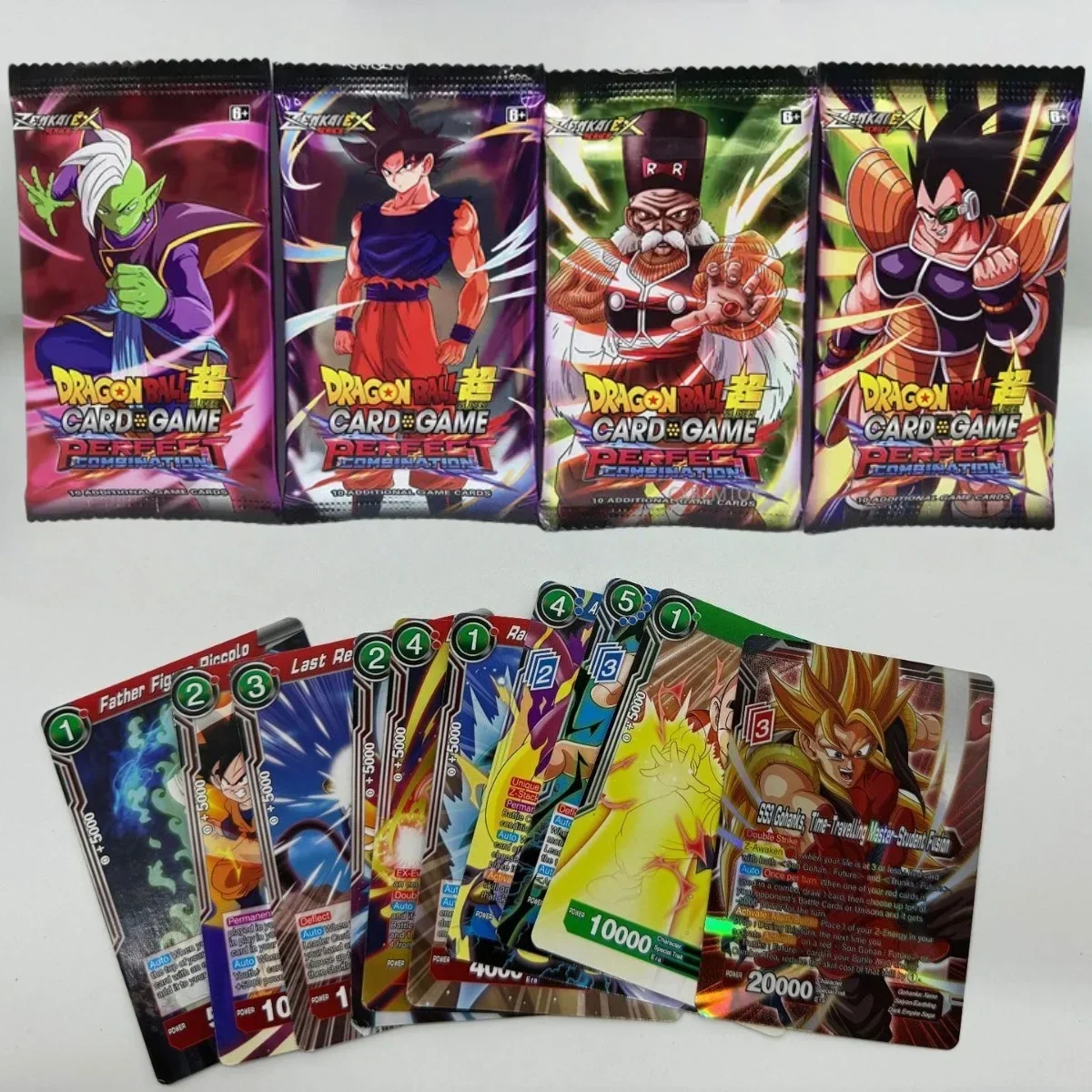 

300 шт., английские карты Dragon Ball Super Booster, идеальная комбинация, коллекционная карточная игра с коробкой, боевая коллекция игрушек, подарок для детей