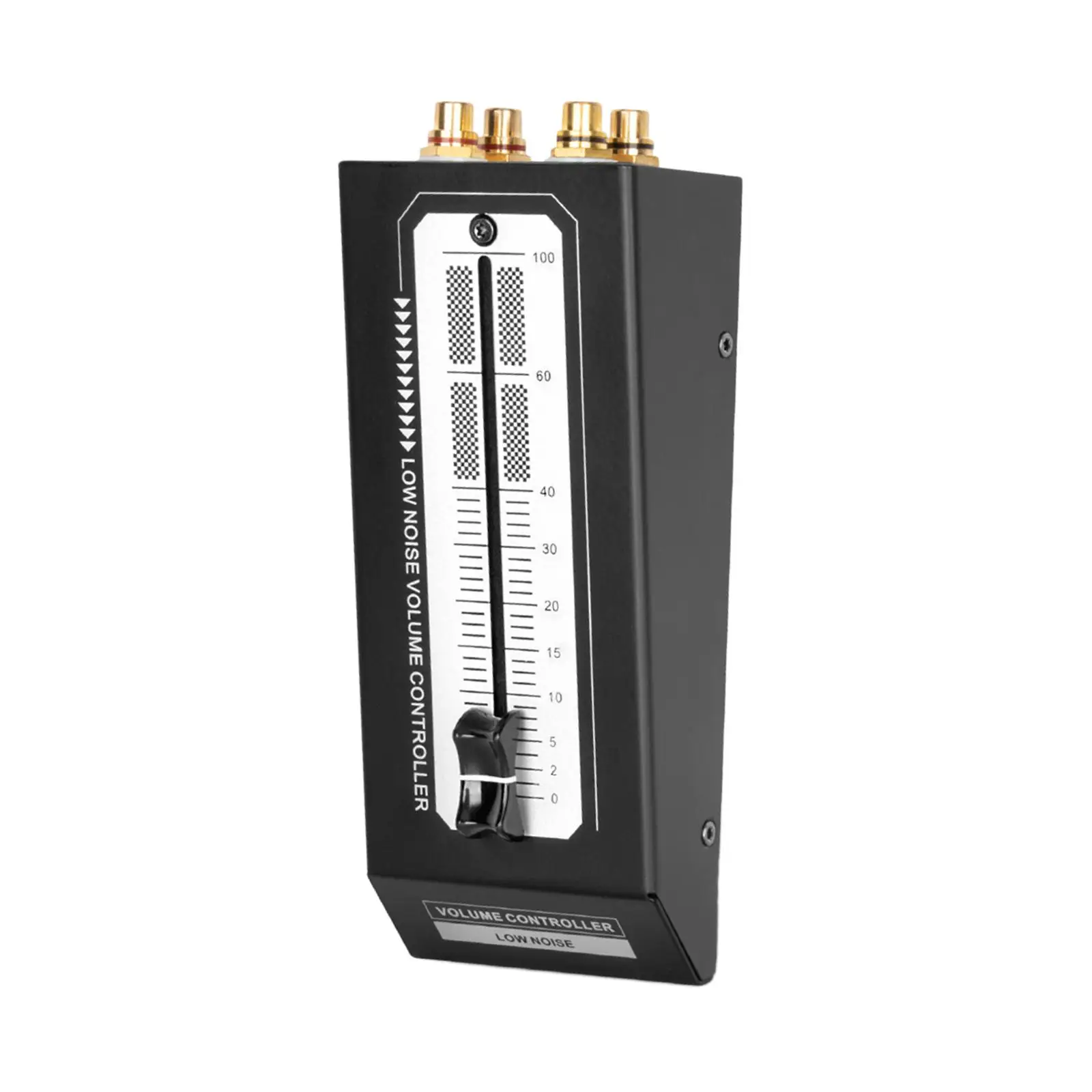 Passive Preamp Speaker Volume Controller Professional Recording Studio Use RCA Interface 128mm Fader Passive Volume Controller