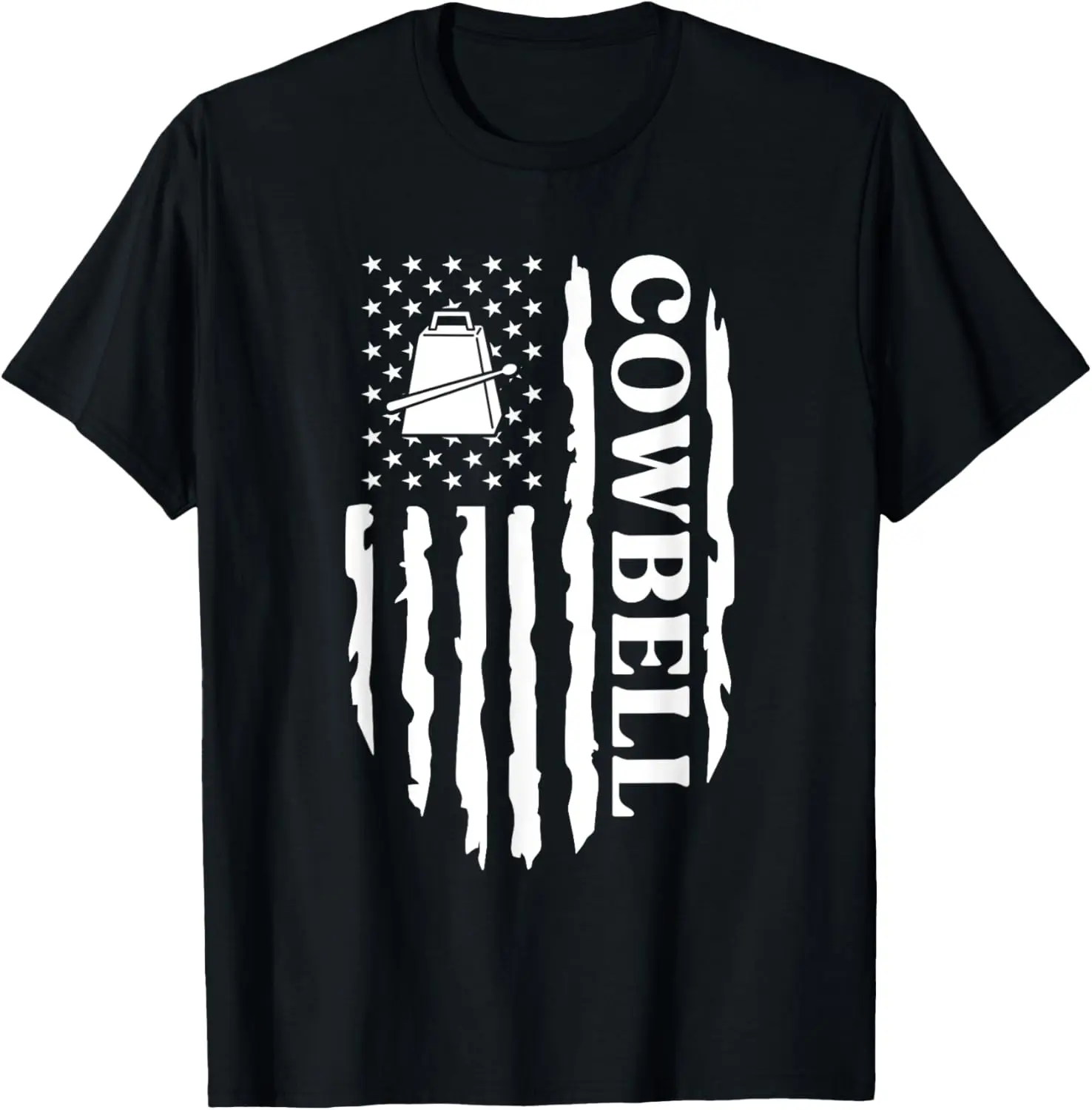 

Футболка More Cowbell Vintage Cowbell с юмором для любителей музыки