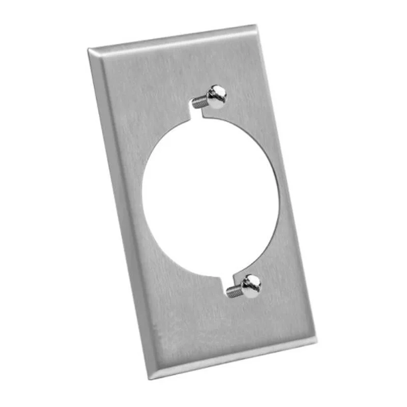 US Industry Socket Metal Cover Plate For L14-30R 15-30R 18-30R 5-30R 6-30R 5-15R 10-30R 10-50R 5-50R 6-20R L14-50R Outlet Panel