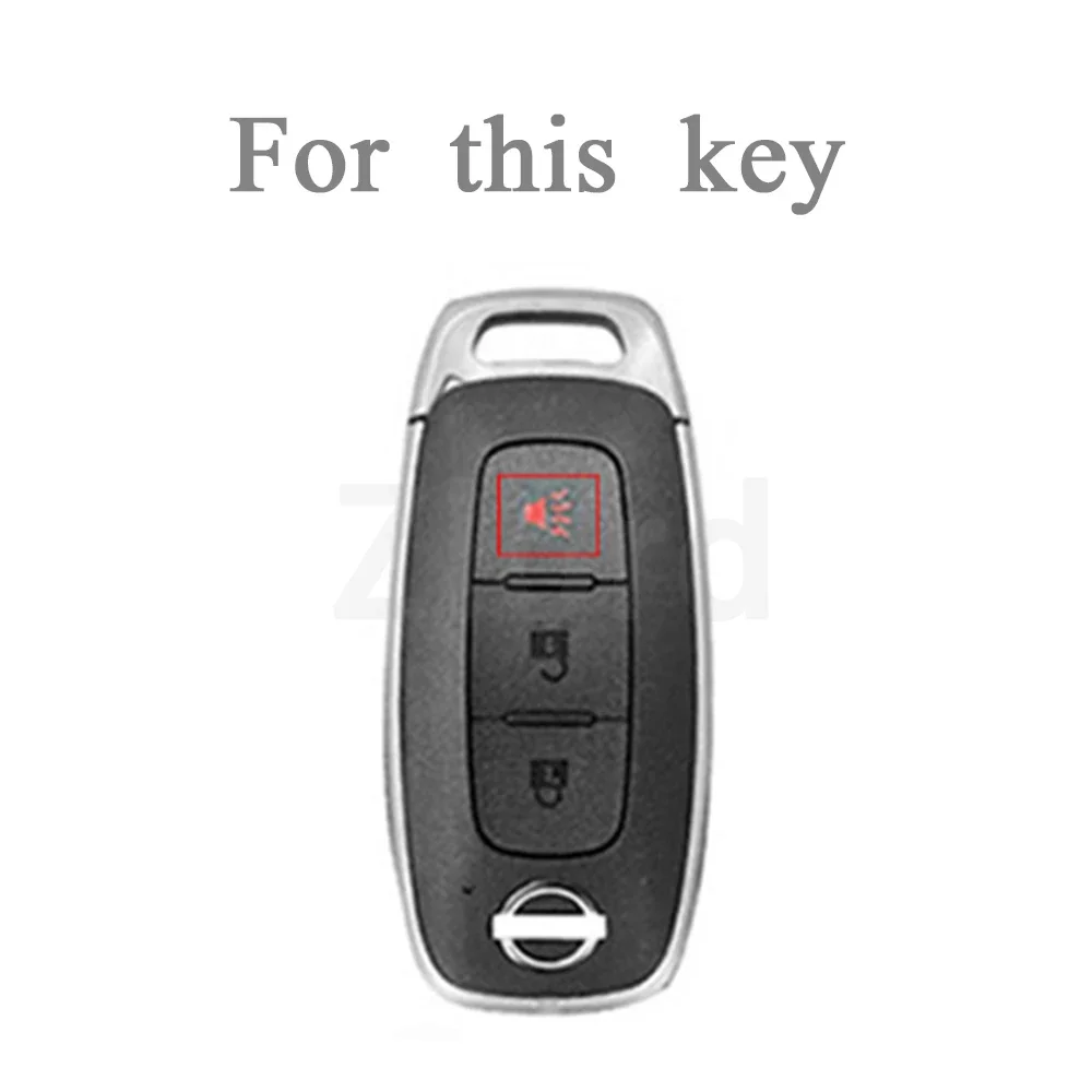 TPU Remote Key Prtoective Skin Case Holder Cover for Nissan X-trail T33 Kicks Qashqai J12 Juke Teana Altima Ariya 2023 2024