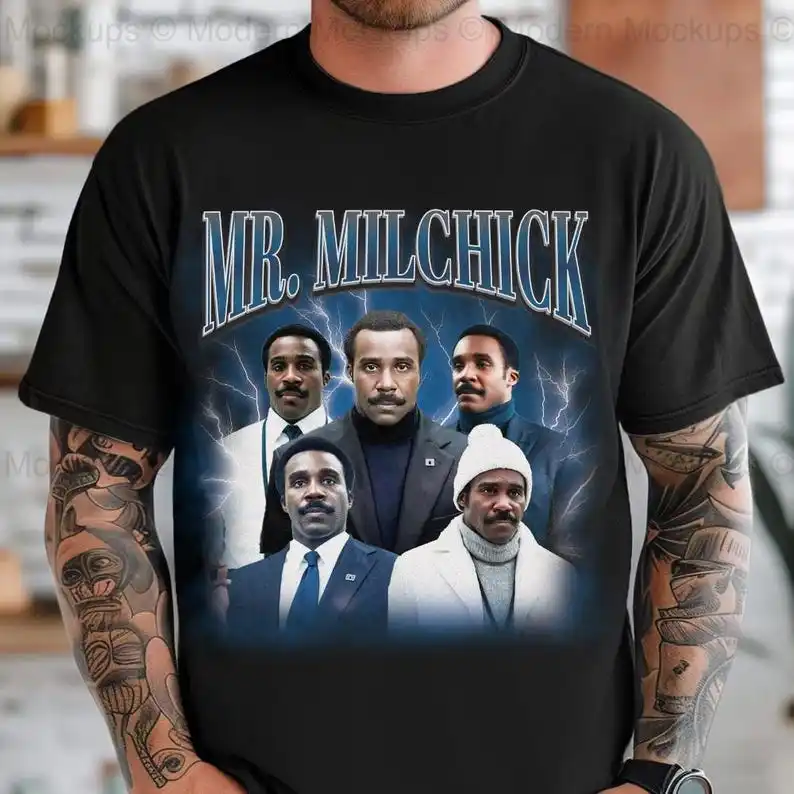Mr Milchick Bootleg Shirt, Mr Milkshake, Severance, Lumon, Severance Shirt, Unisex Tshirt, Helly R, Mark S, Rap Shirt