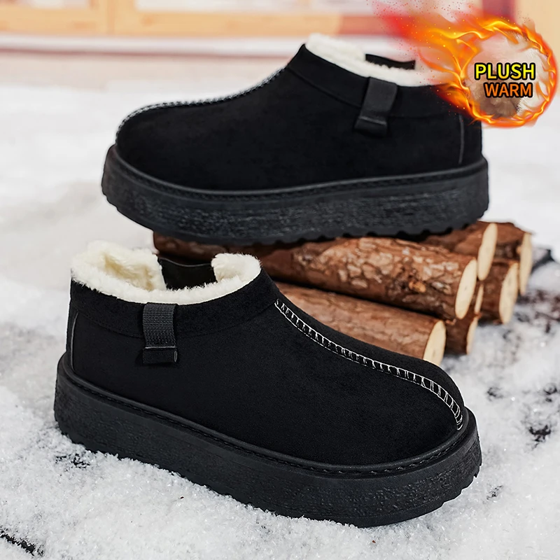 Low-cut Warm Snow Boots Comfortable Shoes Women Fashion Short Shoes 2027 New Winter Warm Boots Fur Ladies Snow Boots