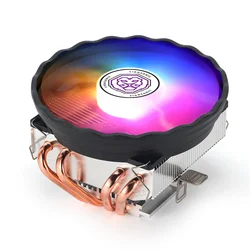 4 Heat Pipes CPU Cooler RGB 120mm PWM 4 Pin PC Radiator Quiet Intel LGA 2011 1700 1200 1150 1151 1155 AMD AM3 CPU Cooling Fan