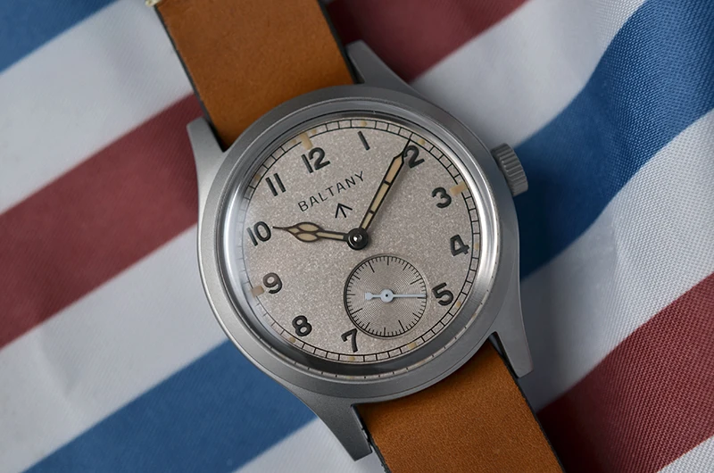 Baltany S2025 Herren 36mm Automatik Militäruhr WW2 Retro Dirty Dozen Armee-Felduhr Leuchtend 100M Wasserdicht Outdoor – Detail 5