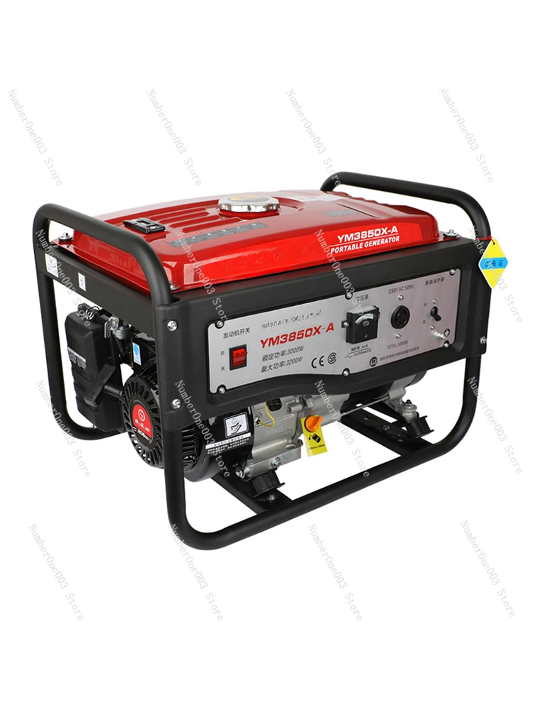 Generator 3Kw5Kw8Kw10kW all-copper motor Small household emergency silent single phase 220V