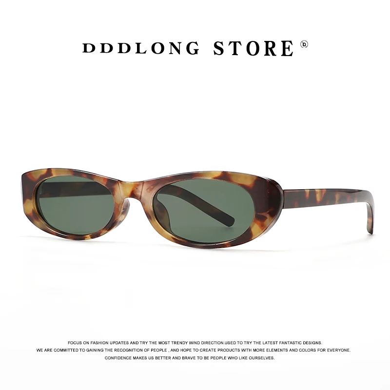 

DDDLONG Retro Fashion Small Sunglasses Women Men Sun Glasses Classic Vintage UV400 Outdoor Shades D526