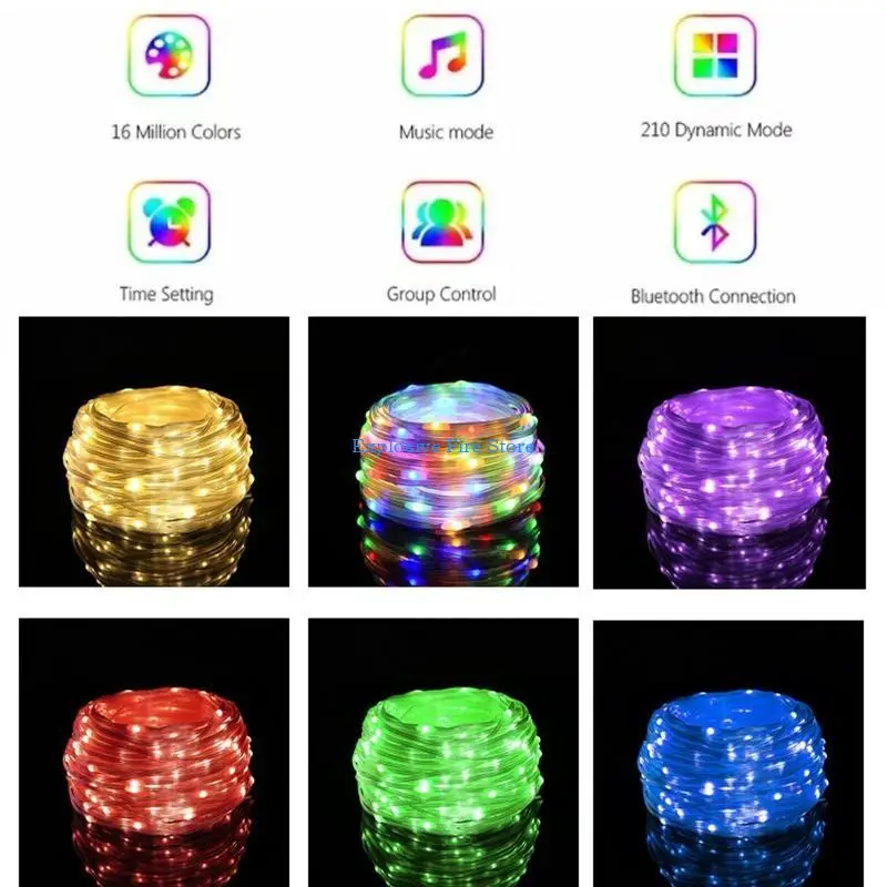 C4DB 2M-20M USB LED LED Light String RGB Addressable Waterproof Fairylamp
