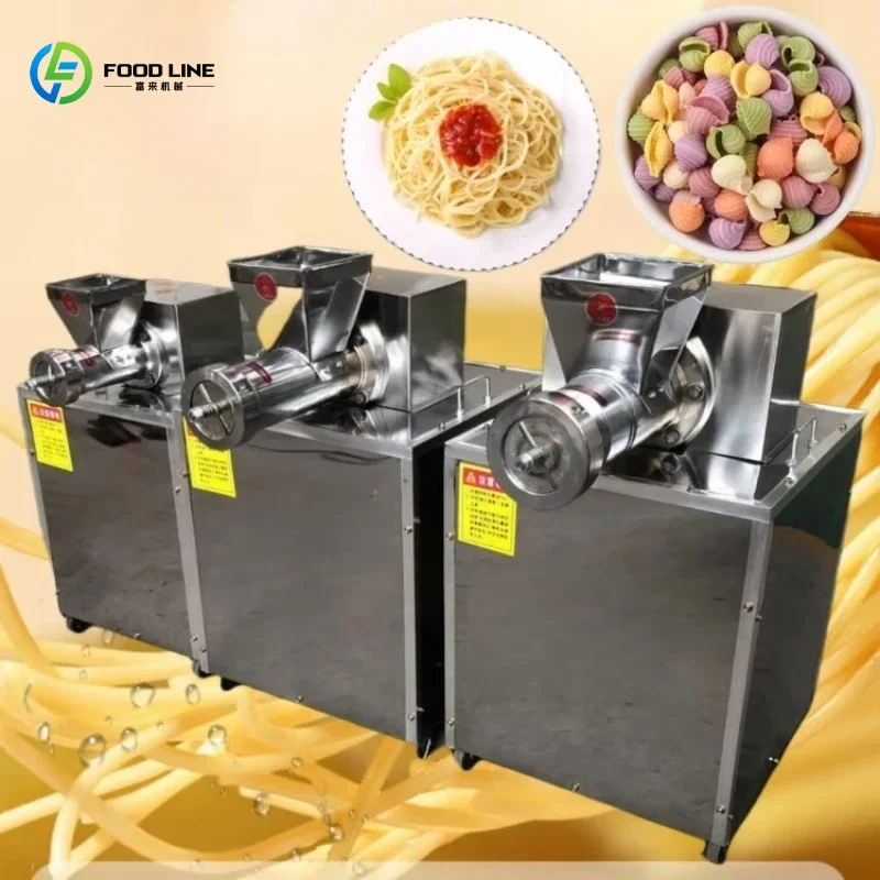 Automatic Spaghetti Macaroni Forming Machine Hollow Tube Pasta Processing Equipment