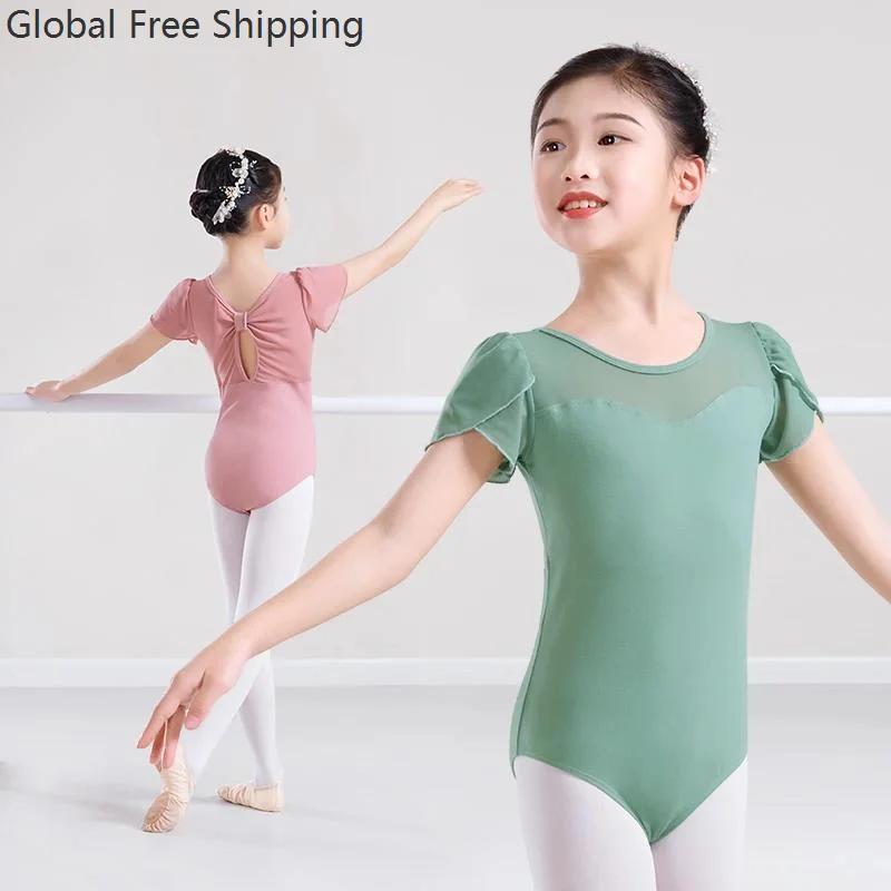 

Ballet Leotards For Girls Dance Leotards Short Sleeve Dance Gymnastic Bodysuits Cotton Ballet Costumes Swimwear Leotards 2025