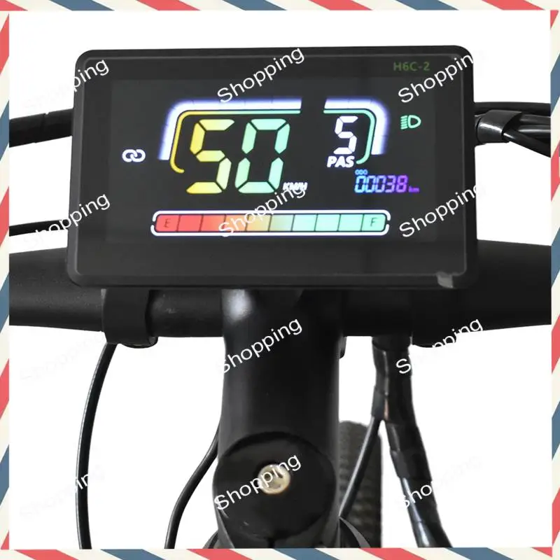

A44M H6C-2 E-Bike Bluetooth ЖК-дисплей измеритель электрический скутер спидометр приборная панель UART для горного электрического велосипеда 5PIN