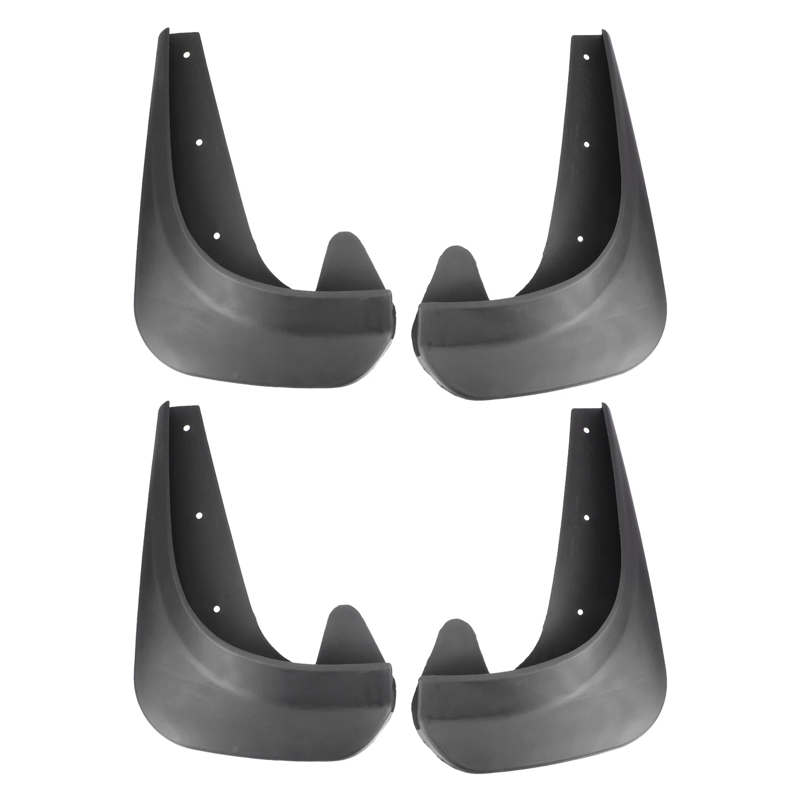 

4pcs Car Mudguards Plastic Flaps Wheel Protector High Adaptability Easy Apply Strong Excellent Craftsmanship Versatile