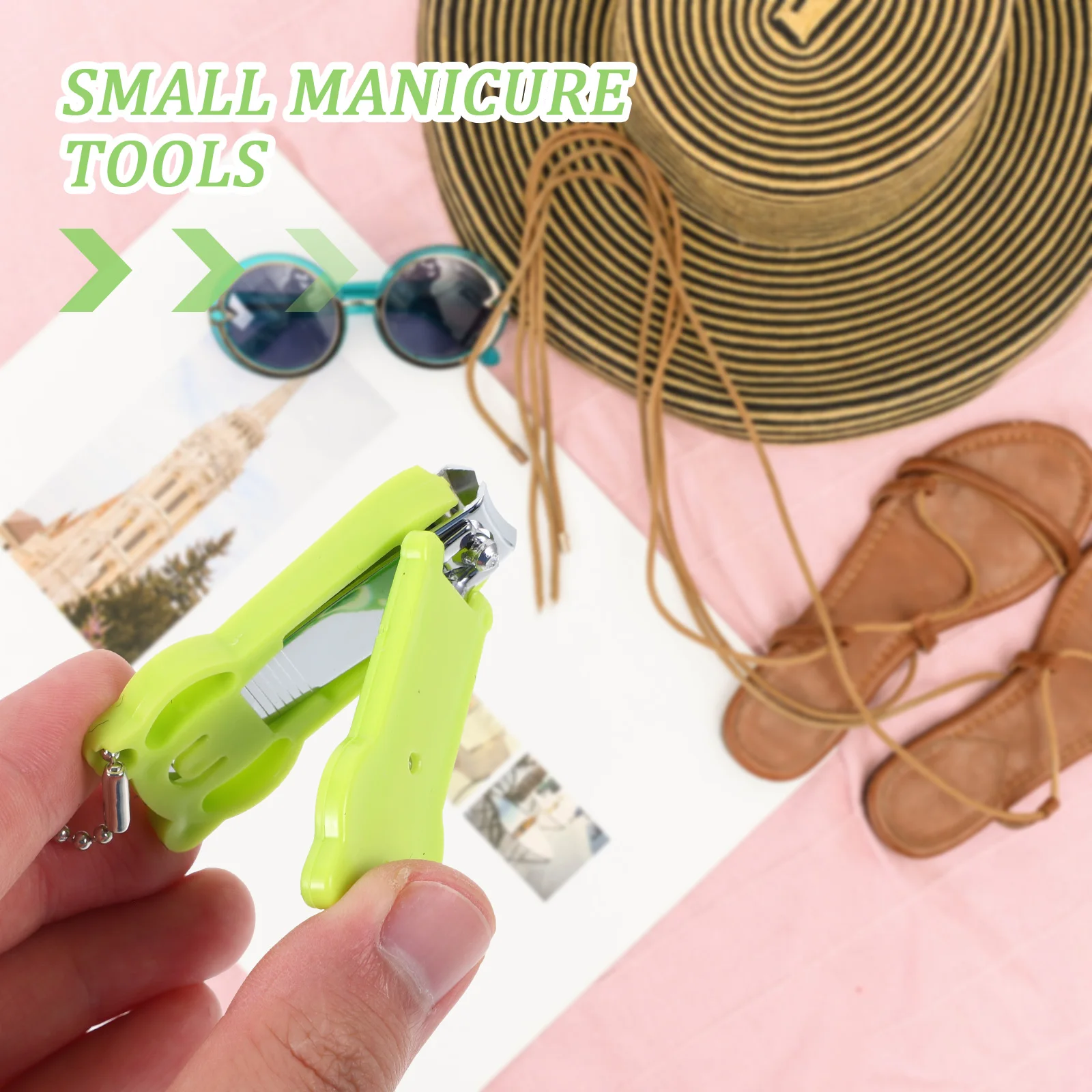 

Cartoon Nail Clippers Cute Animal Scissors Kids Toddlers Manicure Tools Small Handy Stainless Steel Blades Travel Size