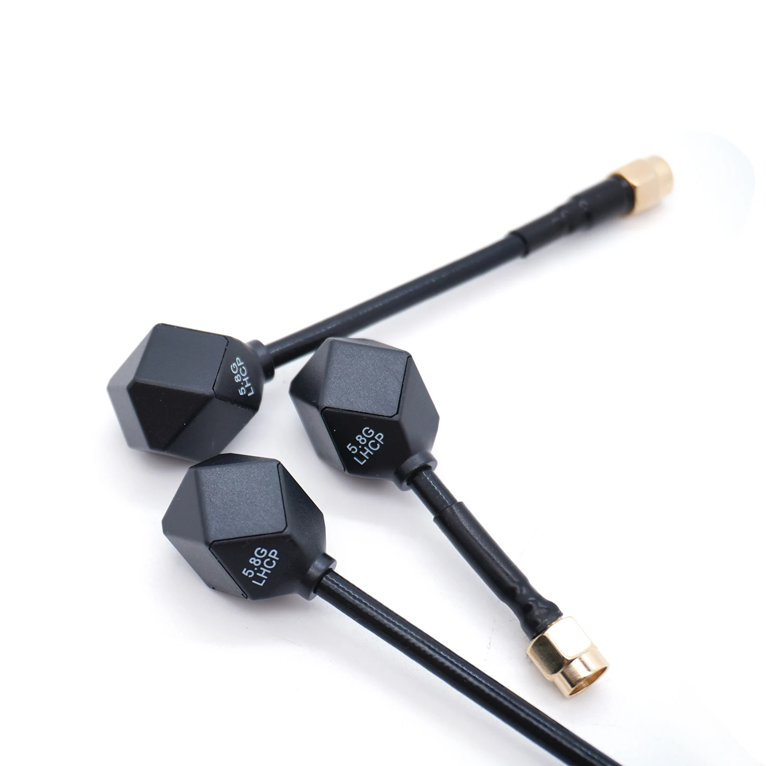 Antena ligera de 5,8 Ghz SMA RPSMA LHCP/RHCP antena de 60MM/100MM/150MM para RC FPV Freestyle Racing Drone accesorios de actualización