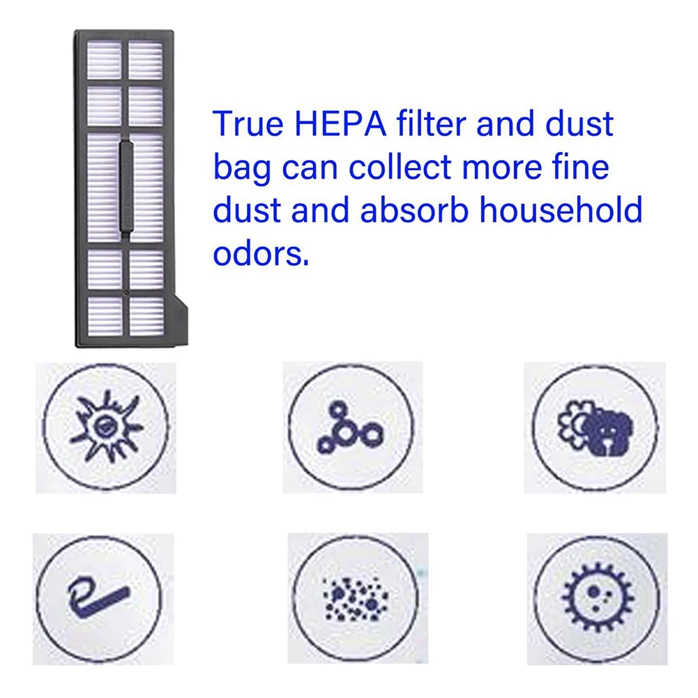 Suku Cadang Pengganti Vakum Robot 9M-19 Pak untuk Vakum Robot Eufy X10 Pro Omni