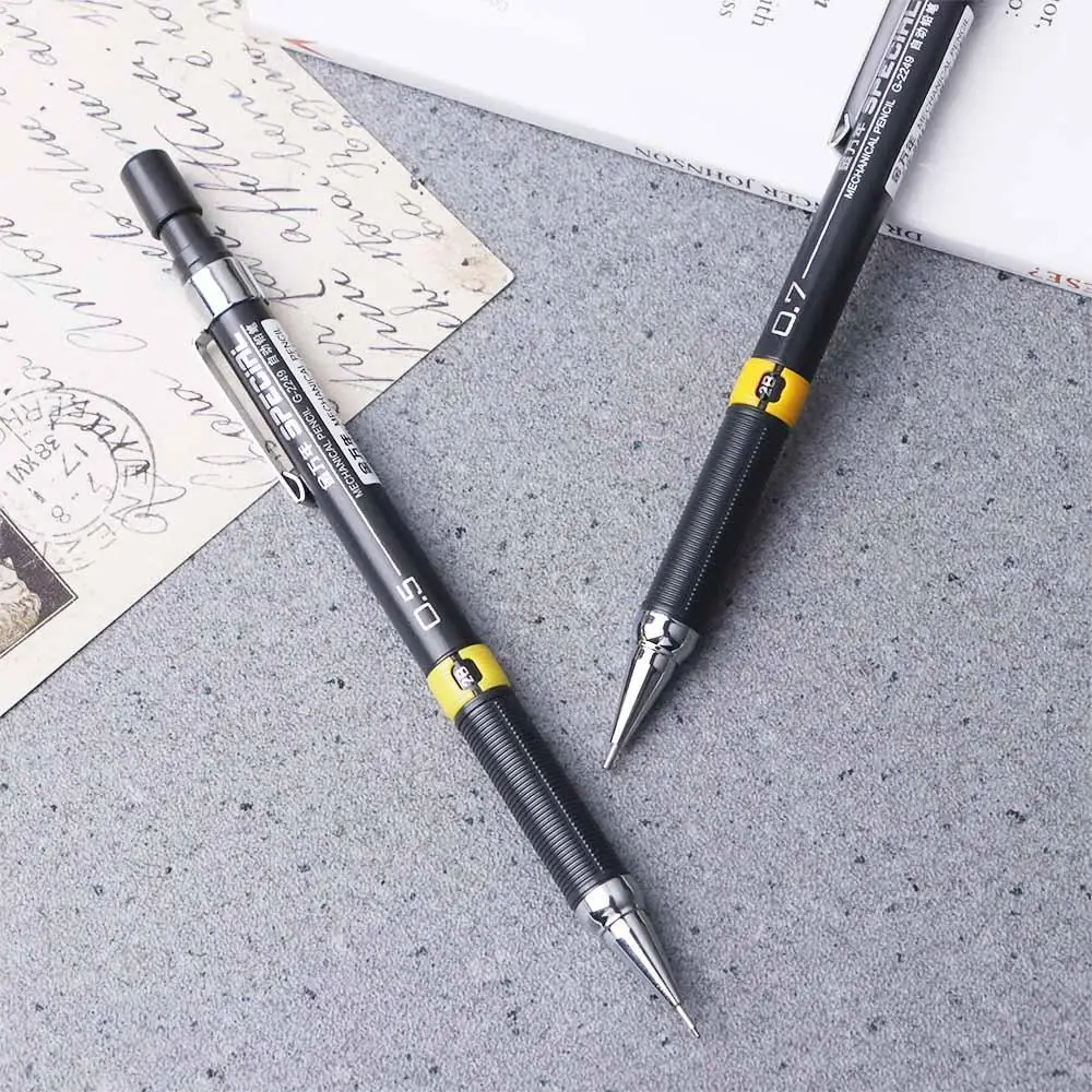 0.5/0.7mm Student Mechanical Pencil For Kids Sketch Drawing School Supplies Stationery