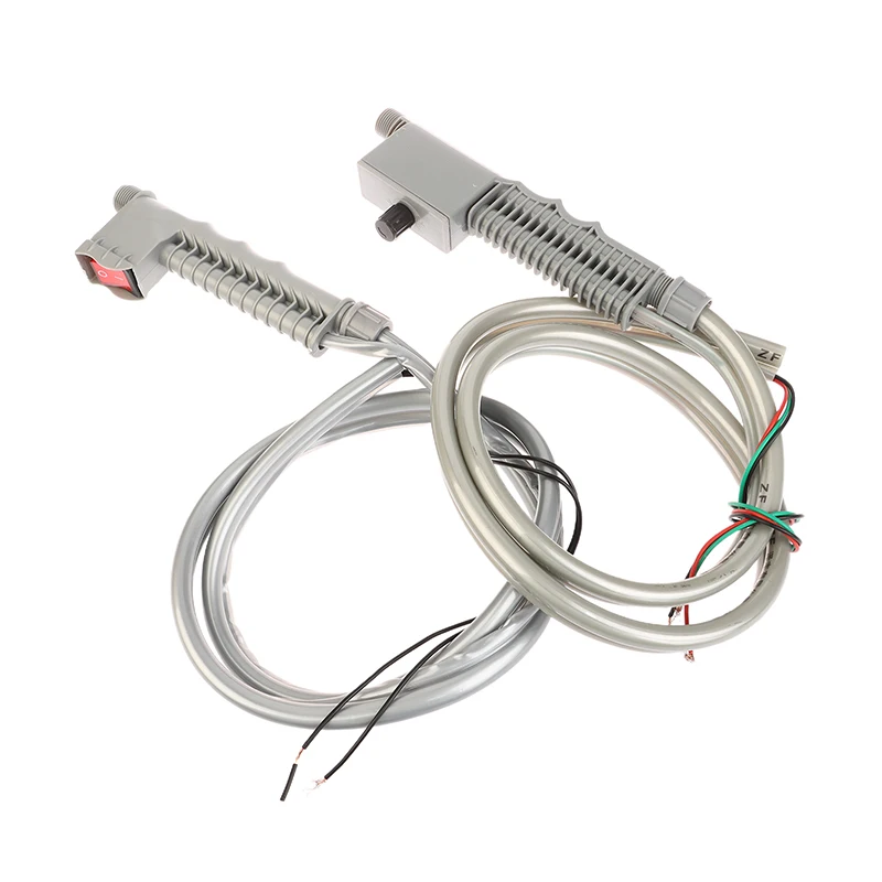 Electric Sprayer Tube Handle Power Switch Dual-Line Hose Outlet Pipe Control Switch Random Color for Agricultural Sprayer Parts