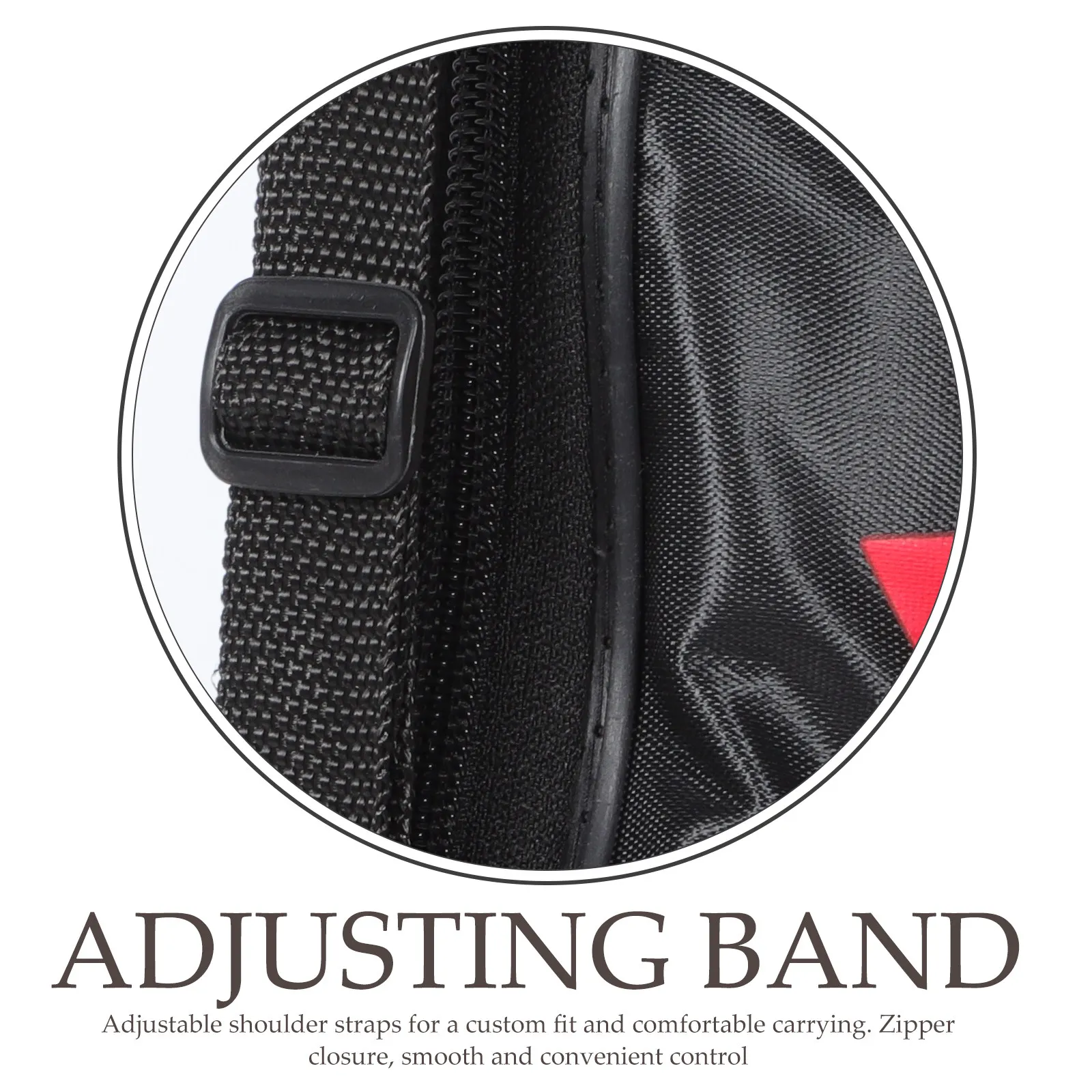 Badminton Racket Bag Portable Oxford Cloth Adjustable Strap Double Rackets Storage Outdoor Multi-Function Pouch