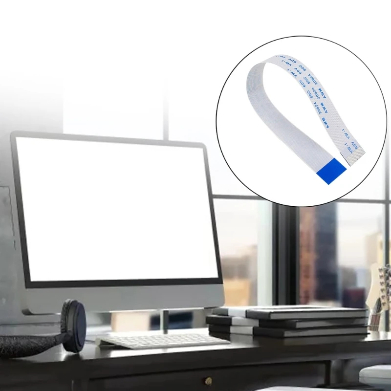 Cable cinta flexible para cámara Pi5 Mini Webcam Cable FFC Instalación conveniente