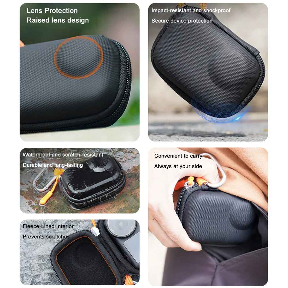 حقيبة حمل لـ DJI Osmo Action6/6 pro ملحقات تخزين حافظة واقية غطاء صلب لملحقات كاميرا Osmo Nano Action #6