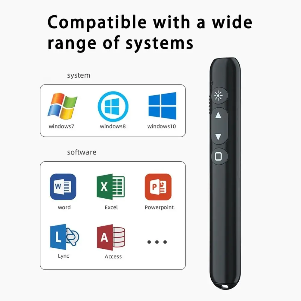 USB التحكم السبورة التحكم عن بعد القلم الأشعة تحت الحمراء عن بعد عرض PPT الليزر الوجه القلم اجتماع تحكم عن بعد #4