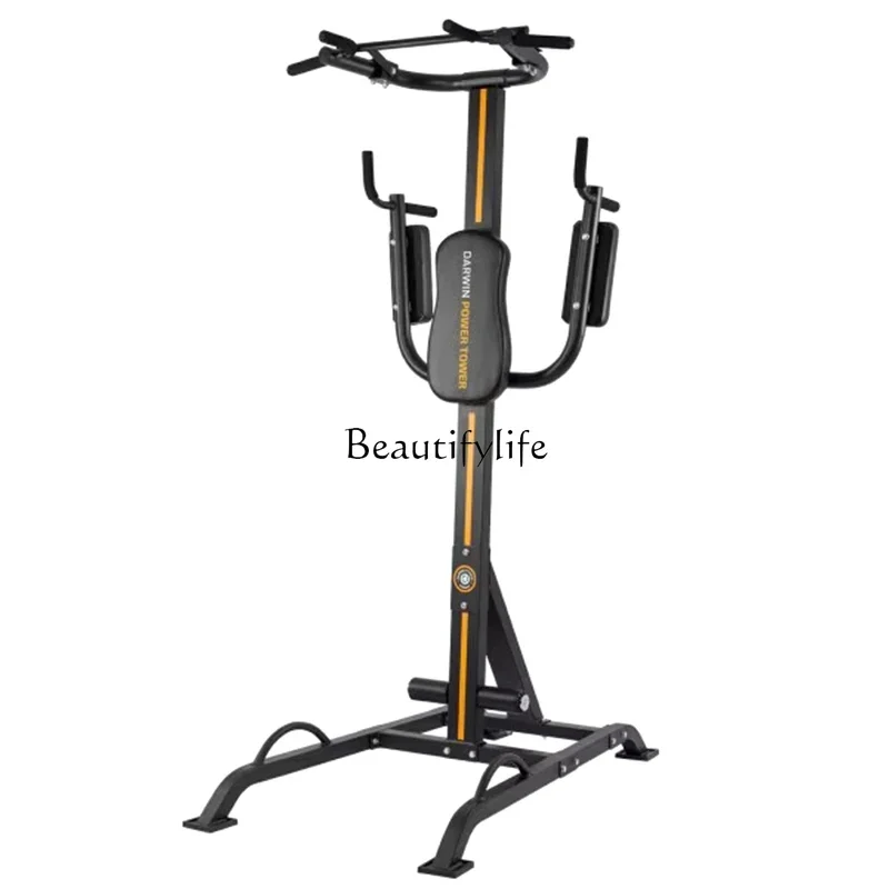 03.Commercial Folding Pull-Up Bar Single Double Bar Home Training Rack