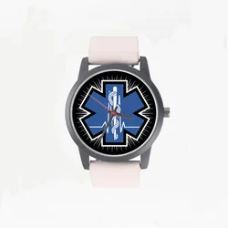 Medusa-Reloj de pulsera de cuarzo con trípode personalizado para mujer, diseño de patrón de sicinia, regalos de 3 manos, ventiladores de recuerdo, niños, mamá