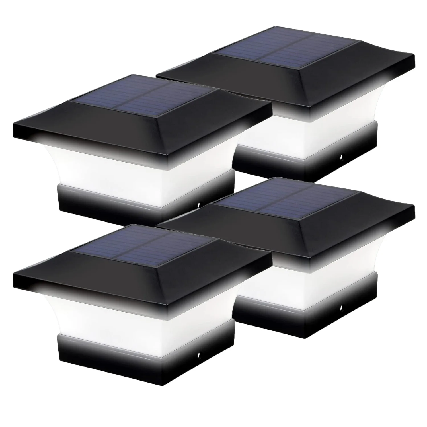 2/4Pcs Solar Fence …