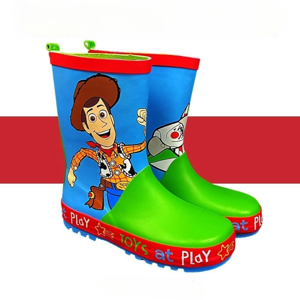 Disney Cartoon Kids Toy Story kalosze studenckie kalosze prezent modne antypoślizgowe krótkie buty