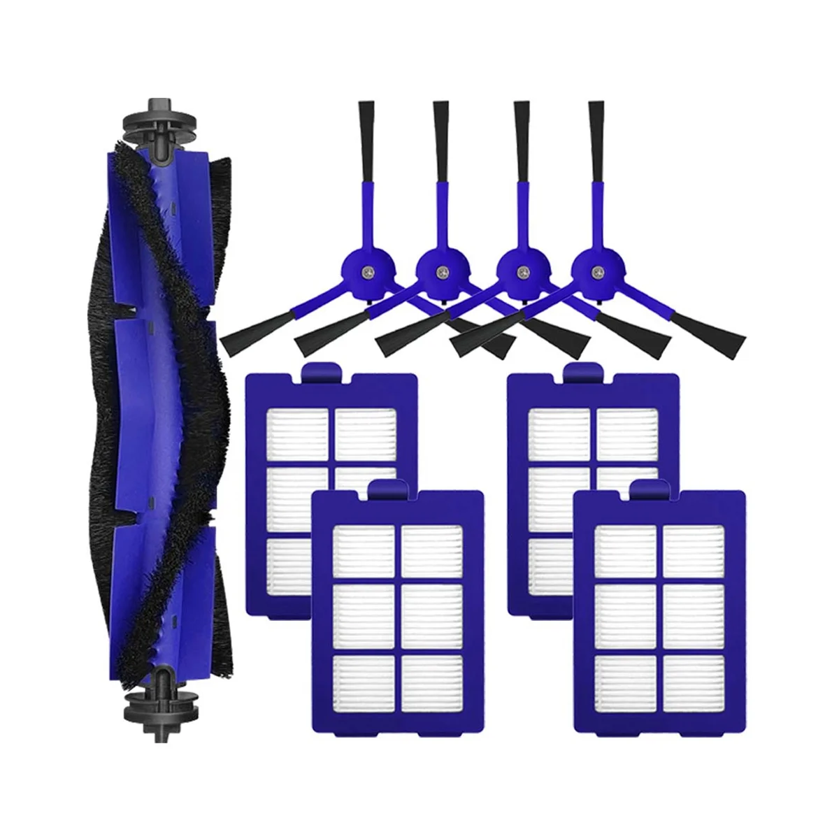 Para robovac x8 robô aspirador de pó híbrido peças reposição acessórios escova lateral principal filtro hepa