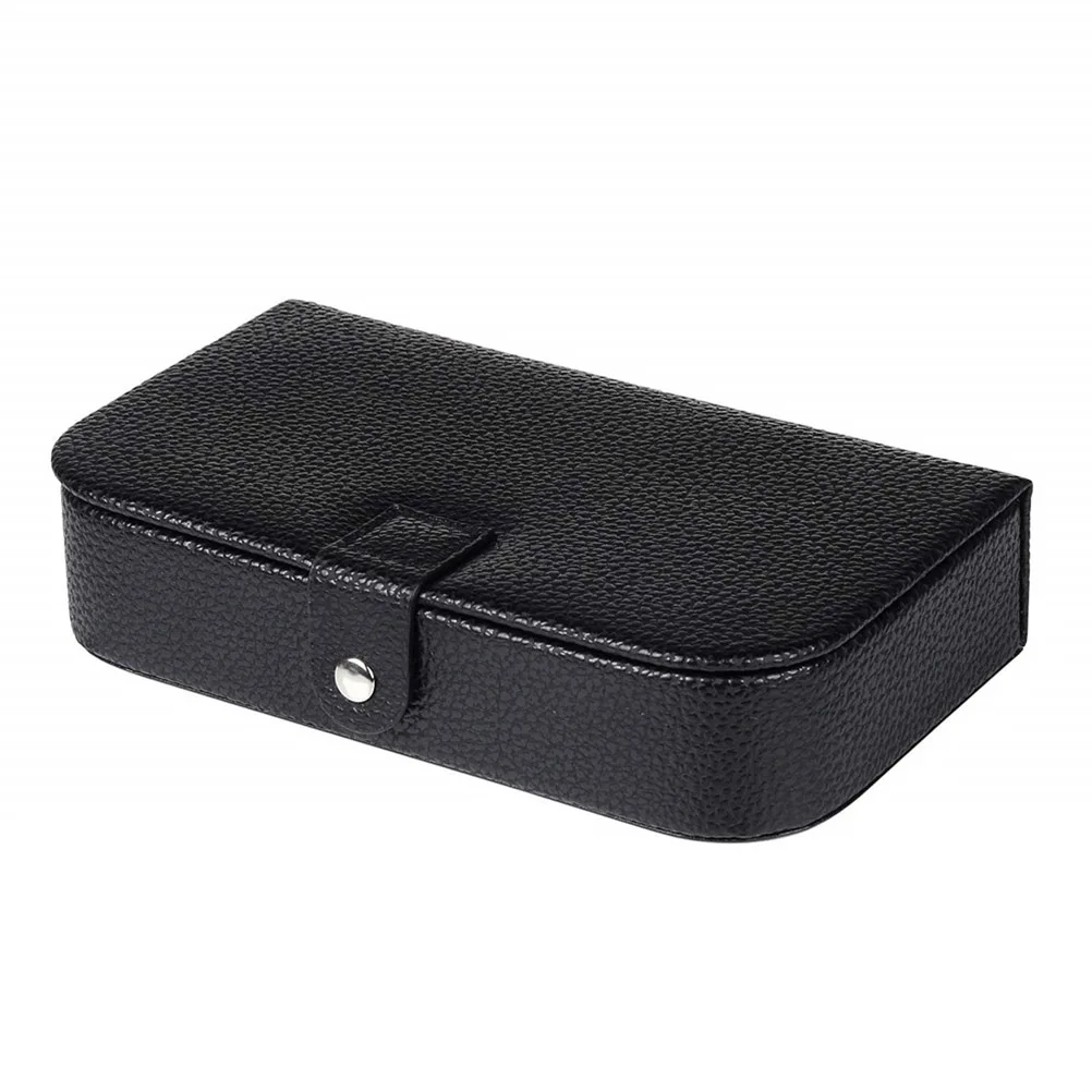 Multifunctional Jewelry Box Leather Storage Organizer Jewelry Case Portable Travel Case Gifts Box for Leather Organizer Earring