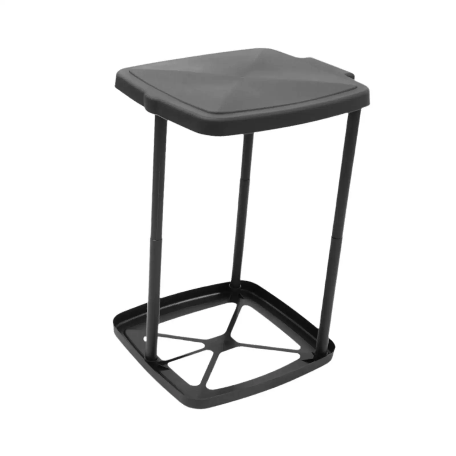 

Держатель для мешка для мусора, держатель для мешка для мусора, удобное хранение, современный креативный органайзер для мусорного бака с откидной крышкой для кемпинга, вечеринки в помещении, дома