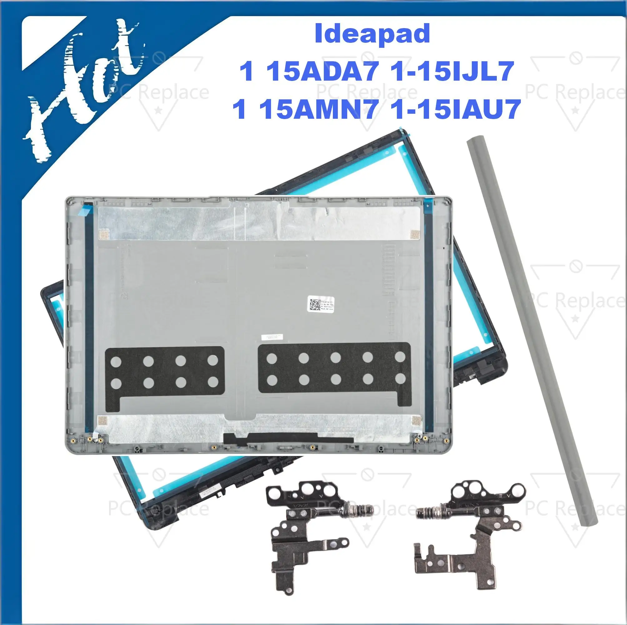 

PC Replace Cover For IdeaPad 1 15ADA7 1 15AMN7 1-15IAU7 1-15IJL7 2022 Back Cover 5CB1F36621 Frame Hinges Fast Shipping