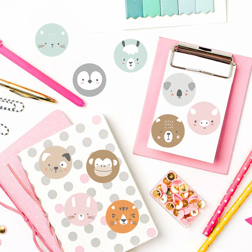 500PCS Stiker Hewan Rall Permainan Personalisasi Ponsel Kasual Laptop Koper Sekolah Hadiah Label Segel Dekorasi Stiker Rall