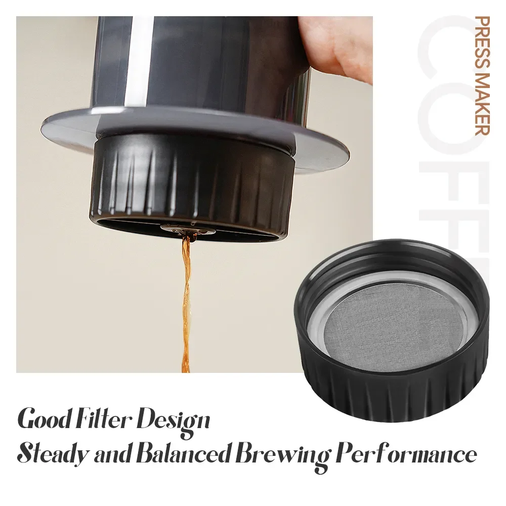 icafilas Filter Paper Espresso Coffee Maker Machine Portable Cafe French Press CafeCoffee Pot For AeroPress Machine Barista Tool