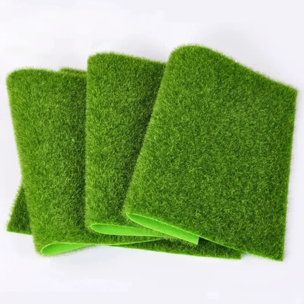 15/30cm Artificial Grassland Simulated Lawn False Moss False Tturf Small Court Landscape Scene Layout Decoration Plant Decor