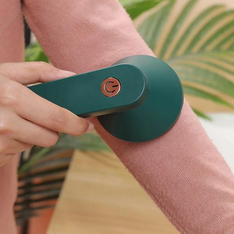 電気毛玉トリマー服自動毛玉除去シェービング 6 ナイフヘッド USB 充電家庭用ポータブル家庭用糸くず除去