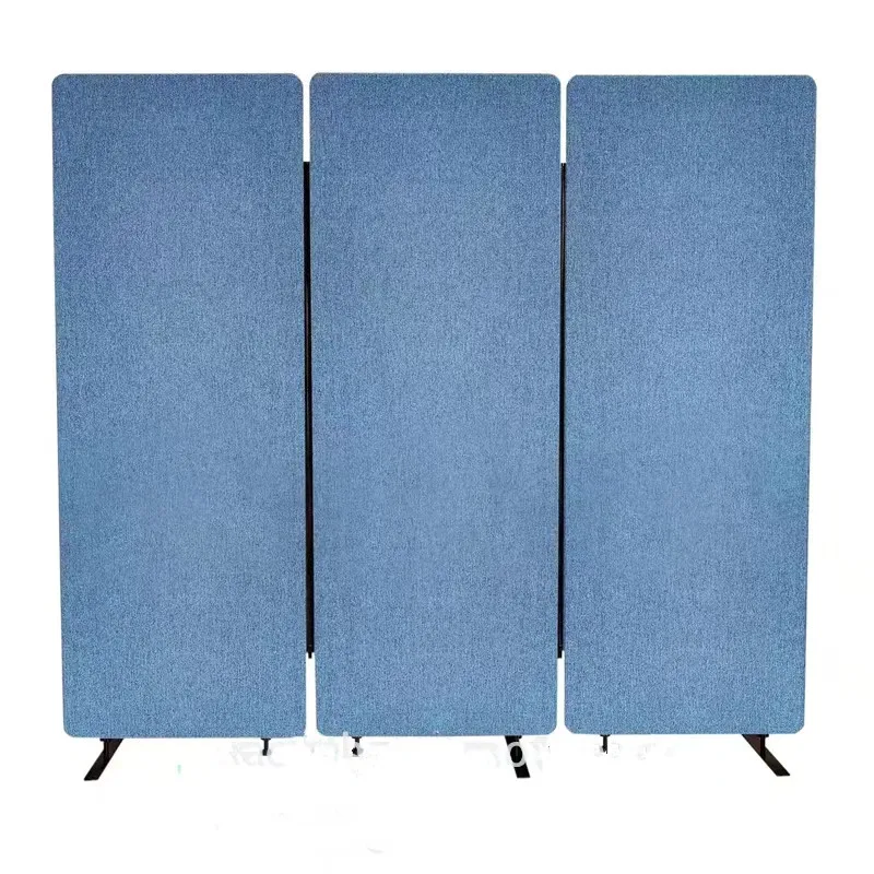 

New office soundproof screen creative partition folding mobile modern minimalist workstation privacy baffle cafe