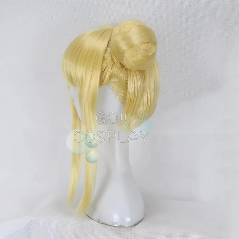 Lucy Star Dress Taurus Form 2 Buns Wig Fairy Tail Cosplay