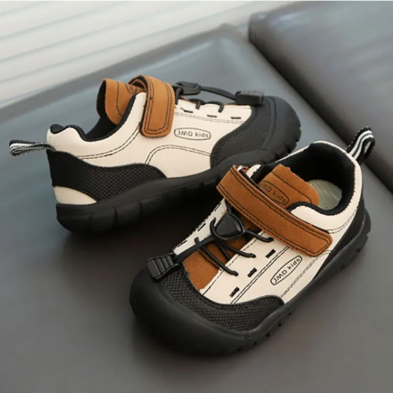 أحذية أطفال محظورة الألوان 2025 خريف جديد للأولاد نعل ناعم مضاد للانزلاق أحذية الجري للفتيات أحذية كاجوال عصرية 26-37 #2