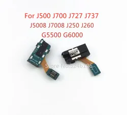 1pcs Headphone Audio jack Socket Flex Cable For Samsung Galaxy J5 J500 J5008 J7 J700 J7008 J7 V J727 J737 J2 J250 J260 G5500