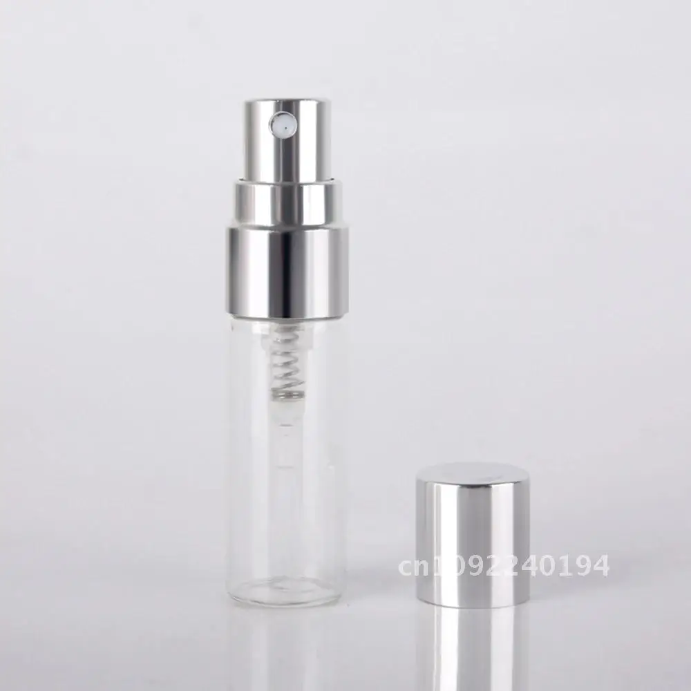 50pcs 100pcs 2ml 3ml 10ml 5ml Sample Refillable Perfume Bottle Mini Container Empty glass Perfume Bottles Bottle Atomizer Spray